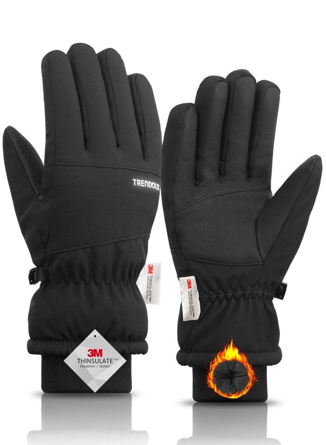 TRENDOUX Kids Ski Gloves Snow Winter Glove Waterproof Touch Screen Gloves with 3M Thinsulate for Children Gift Boys Girls - Image 1